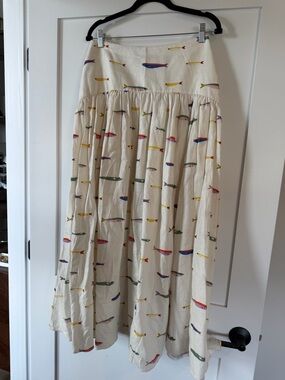 STAUD Maxi Skirt